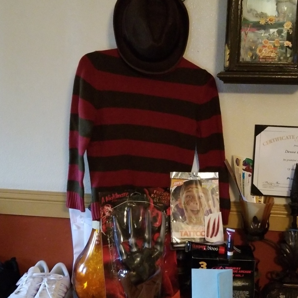 Freddy krueger outfit set
